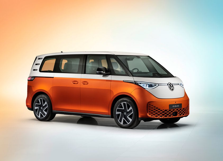 VW rüstet ID. Buzz mit Reifen von Continental aus